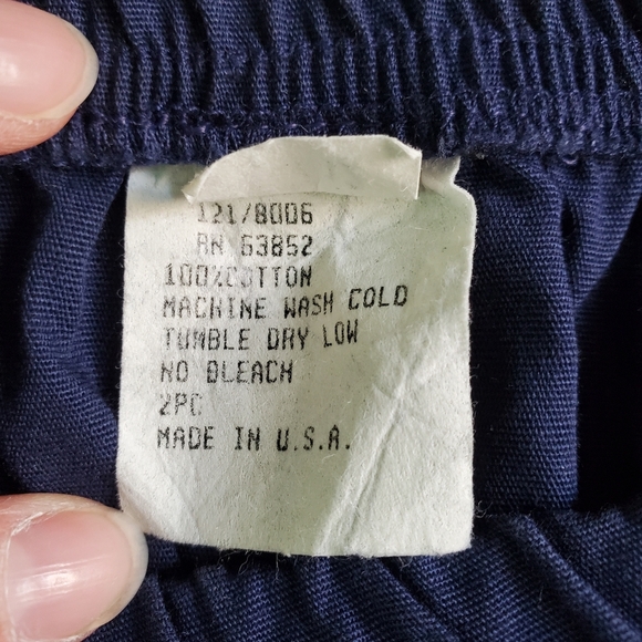 STUART ALAN | Floral 2pc Skirt Suit Set in Navy sz 12 - Picture 5 of 10